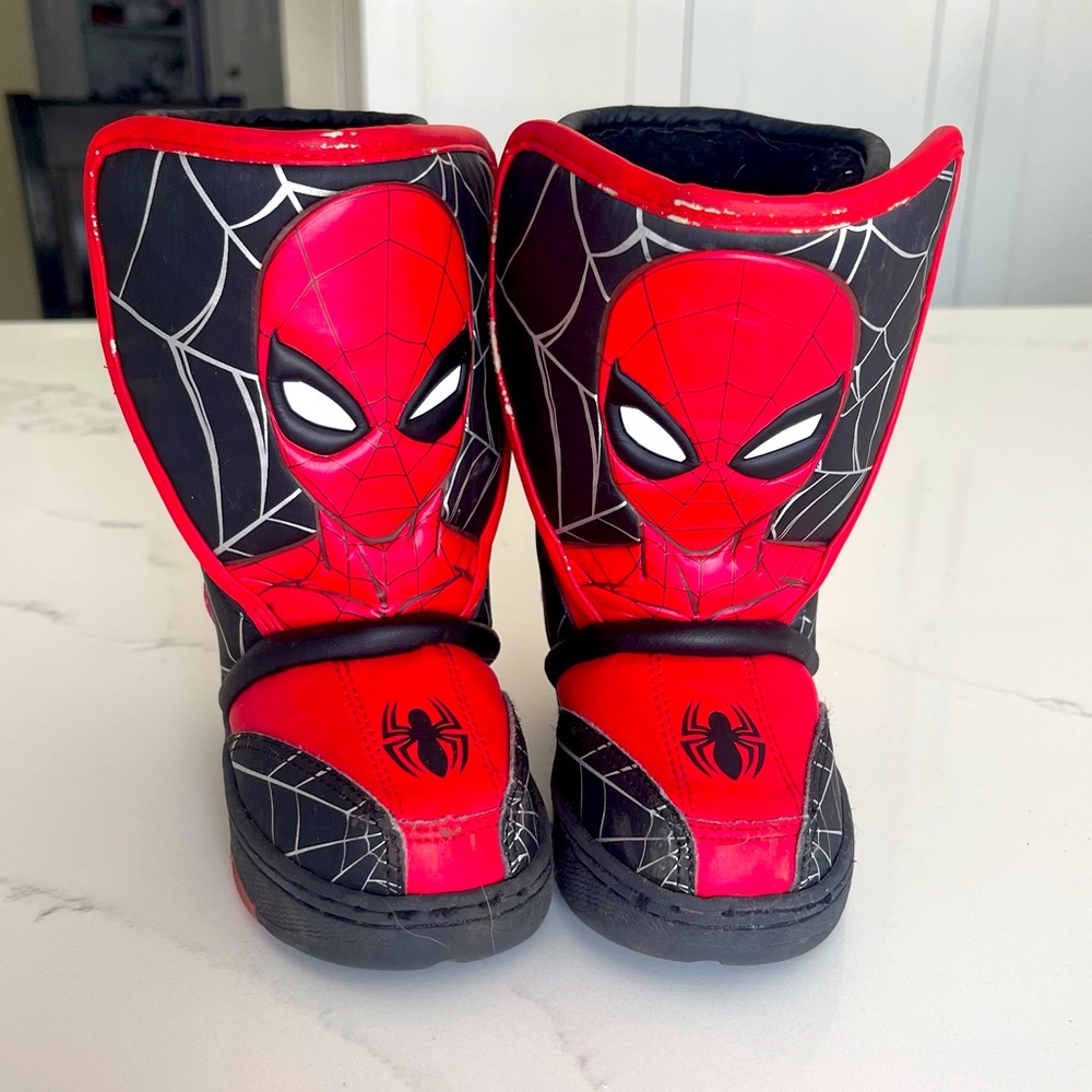 Kids Spider Man Winter Boot Toddler /Little Kid Size 7